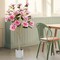 Pink Artificial Magnolia Tree with PEVA Leaves, Cement Base and Realistic Flowers